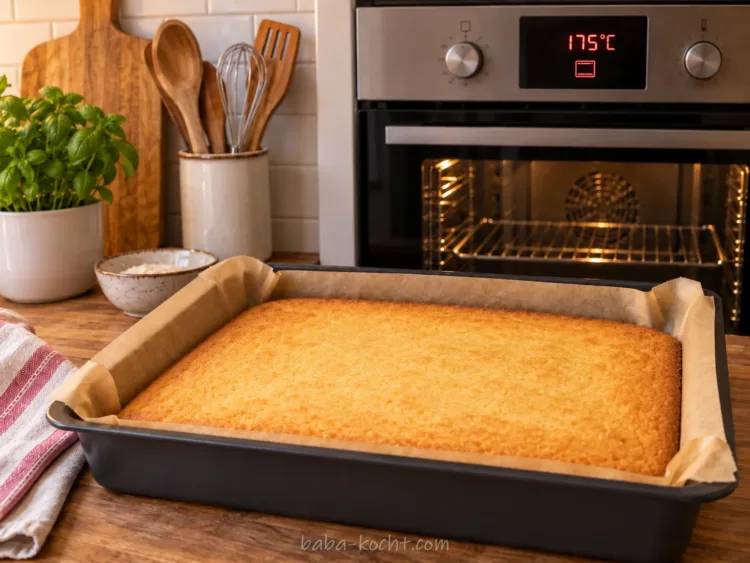 Kuchen backen – DDR-Selterskuchen mit Zitronenguss
