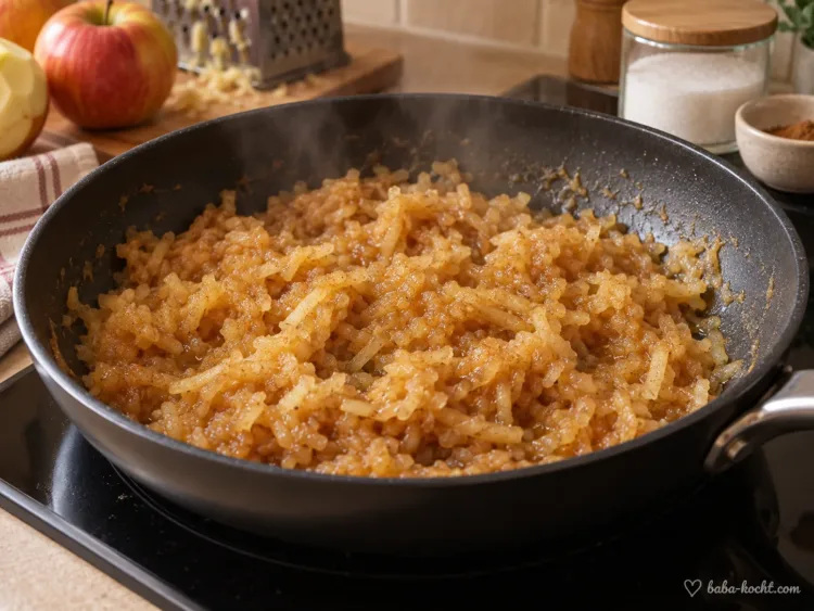 Apfelfüllung einkochen – Elmalı Kurabiye