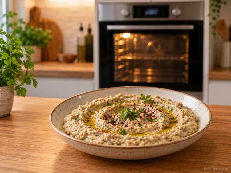 Durchziehen lassen und servieren – Baba Ganoush