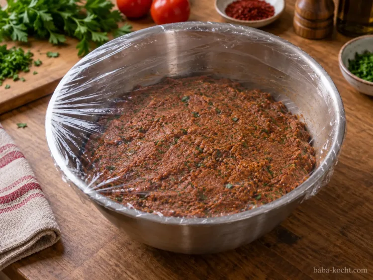 Çiğ Köfte ruhen lassen – Çiğ Köfte