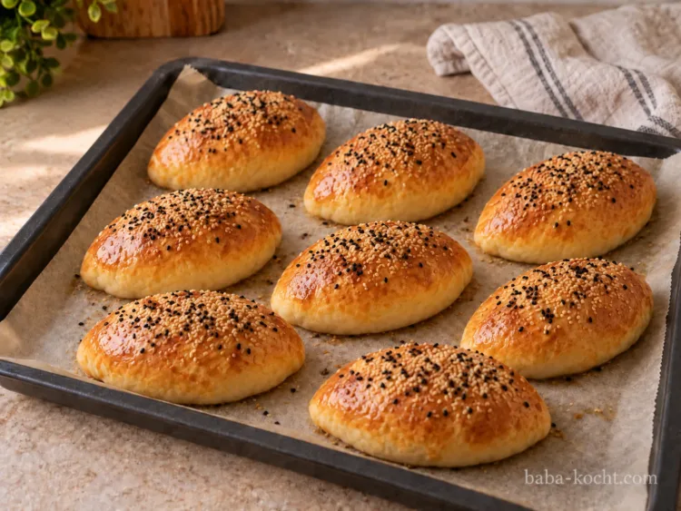 Goldbraun backen – Peynirli Poğaça Goldbraun backen – Peynirli Poğaça