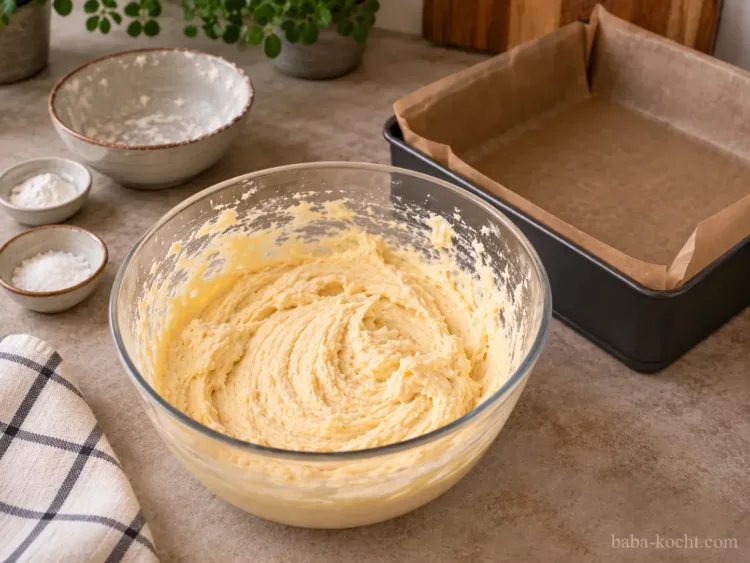 Teig fertigstellen – LPG-Kuchen