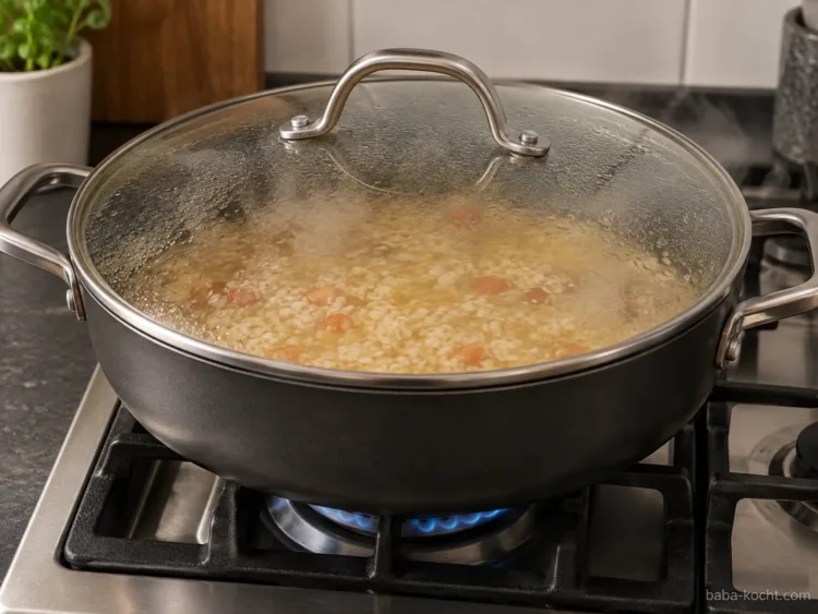 Reis vorgaren – Hähnchen-Reis-Pfanne Reis vorgaren – Hähnchen-Reis-Pfanne
