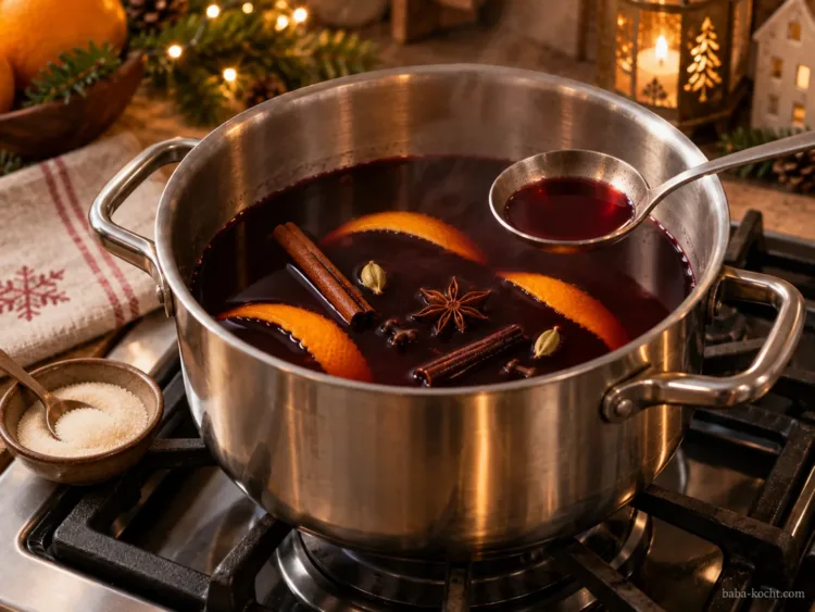 Glühwein abschmecken – Glühwein