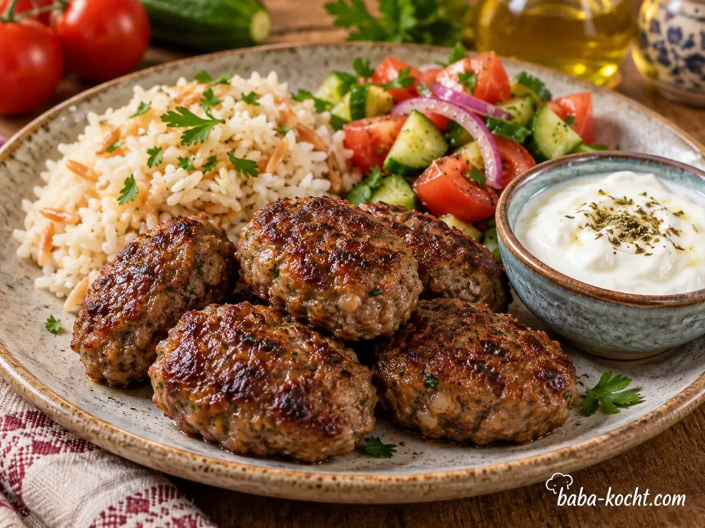 Türkische Frikadellen – Anne Köftesi