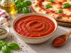 Aromatische Pizzasoße – mit Zwiebel & Oregano