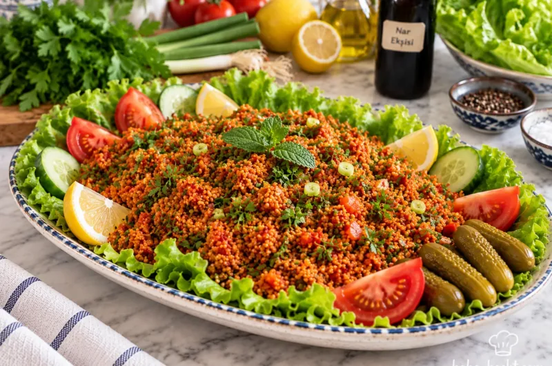 Kısır – türkischer Bulgursalat